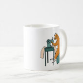  kattennaai koffiemok (Voorkant rechts)