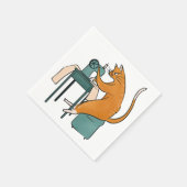  kattennaai servet (Hoek)