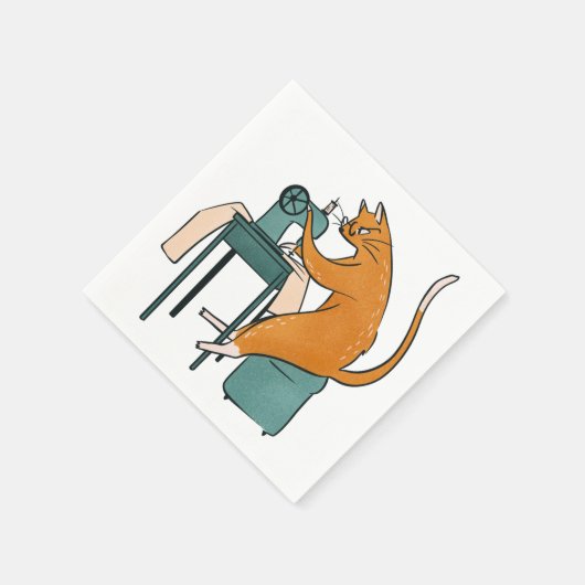  kattennaai servet (Hoek)