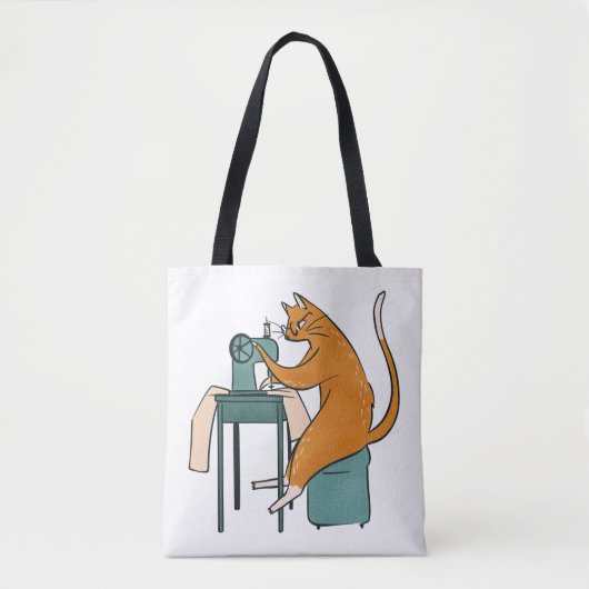 kattennaai tote bag (Voorkant)