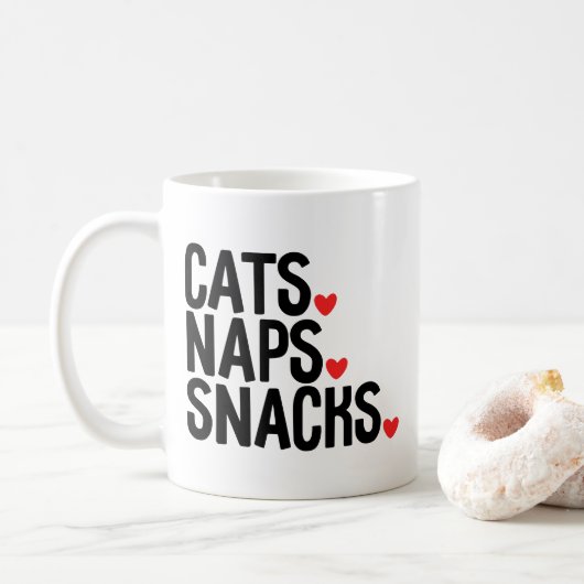 KattenNaps Snacks - Kattenliefhebbers Koffiemok (Met donut)