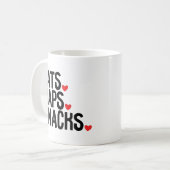 KattenNaps Snacks - Kattenliefhebbers Koffiemok (Voorkant links)