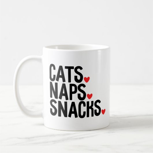KattenNaps Snacks - Kattenliefhebbers Koffiemok (Links)
