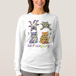Kattenogen 👀 Kattenkwartet, Grappige Kattenliefhe T-shirt