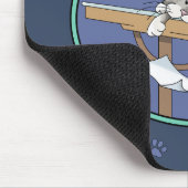 Kattenondeugd patroon muismat (Hoek)