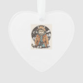 Kattenontmoeting Ornament (voorkant)
