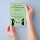 Kattenontwerp Fokkerij Flyer (Hand)