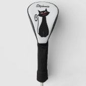 Kattenontwerp Golfheadcover (Voorkant)