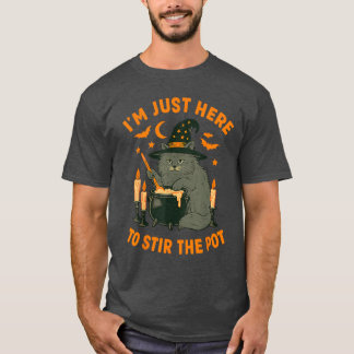 Kattenontwerp T-shirt