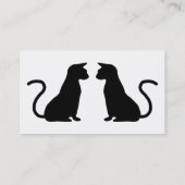 Kattenontwerp Visitekaartje (Achterkant)