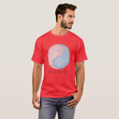 Kattenontwerpfamilie T-shirt (Voorkant volledig)