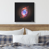 Kattenoog Canvas Afdruk (Insitu (Slaapkamer))