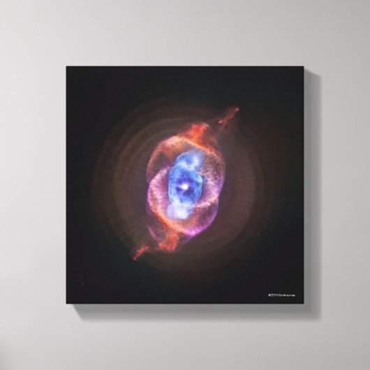 Kattenoog Canvas Afdruk (Voorkant)