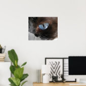 Kattenoog Poster (Thuiskantoor)