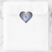 Kattenoognevel, NGC 6543 Hart Sticker (Tas)