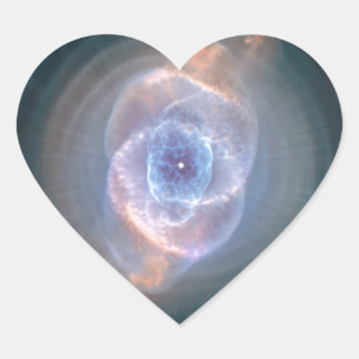 Kattenoognevel, NGC 6543 Hart Sticker