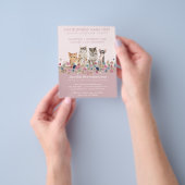 Kattenoppasdienst Flyer (Hand)
