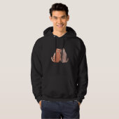 kattenpaar hoodie (Voorkant volledig)