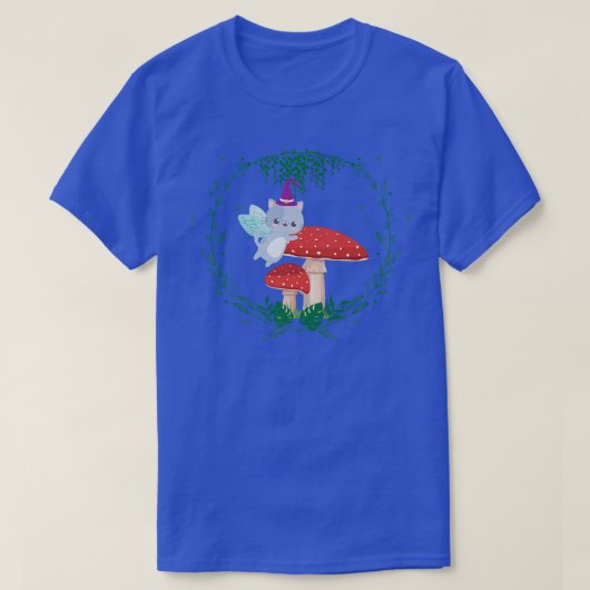 kattenpaddenstoel naturcore farce t-shirt (Design voorkant)
