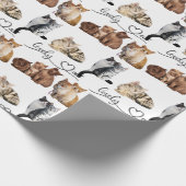 kattenpakket, pakket van Funny cats Cadeaupapier (Hoek)