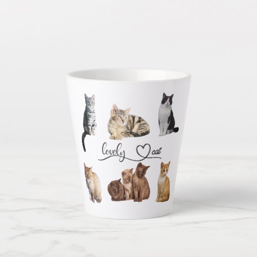 kattenpakket, pakket van Funny cats Latte Mok (Voorkant)