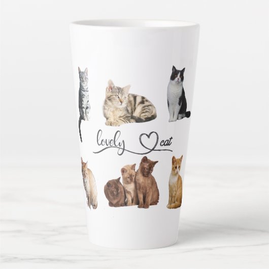 kattenpakket, pakket van Funny cats Latte Mok (Voorkant)