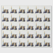  kattenpakpapier cadeaupapier (Vlak)