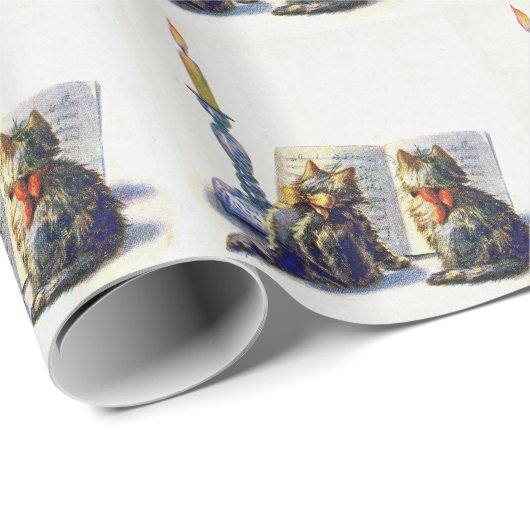 kattenpakpapier cadeaupapier (Rol Hoek)