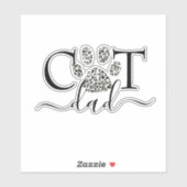 KattenPapa Sticker (Vel)