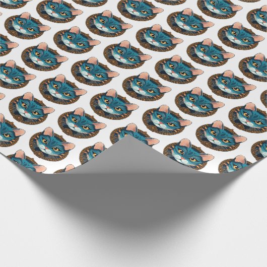 Kattenpapier Cadeaupapier (Hoek)