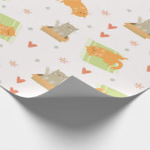 Kattenpapier Cadeaupapier (Hoek)