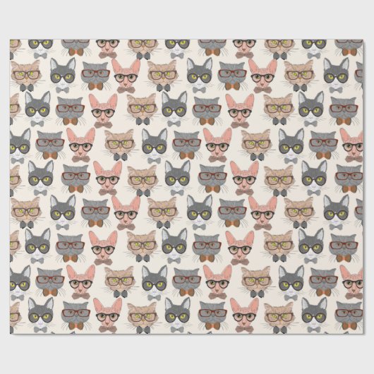 Kattenpapier Cadeaupapier (Vlak)