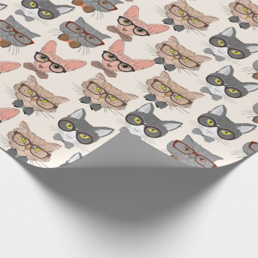 Kattenpapier Cadeaupapier (Hoek)