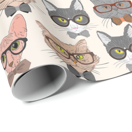 Kattenpapier Cadeaupapier (Rol Hoek)