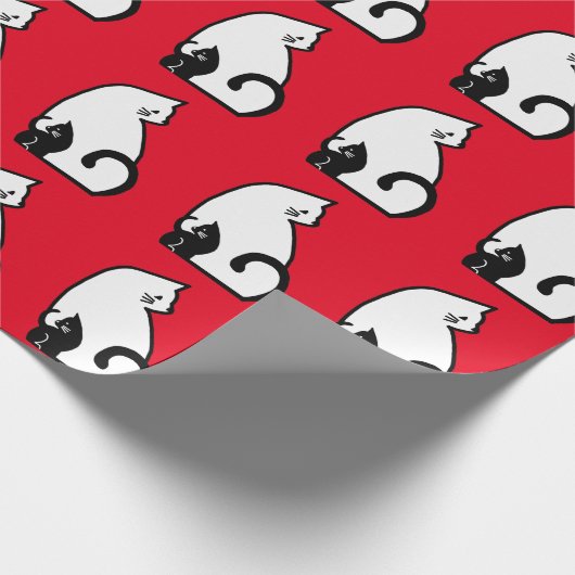 Kattenpapier Cadeaupapier (Hoek)