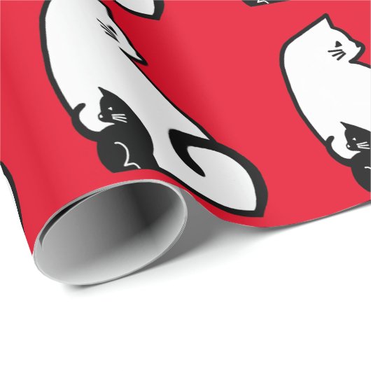 Kattenpapier Cadeaupapier (Rol Hoek)