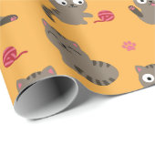 Kattenpapier Cadeaupapier (Rol Hoek)