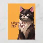 Kattenpapier Snijkunst Huisdierverzorging Voedsel  Briefkaart (Voorkant)