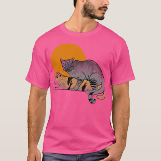 Kattenparing T-shirt