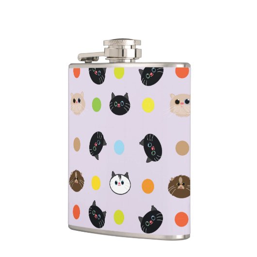 kattenpatronen heupfles (Links)