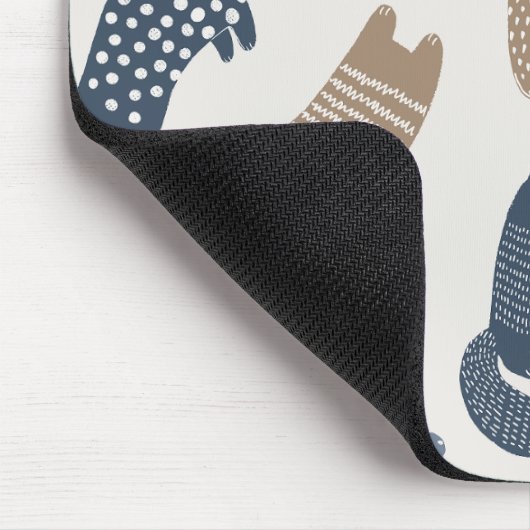  kattenpatronen HP Muismat (Hoek)