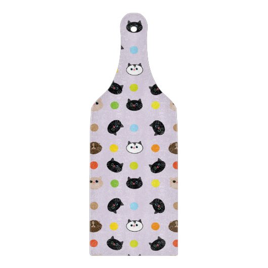 kattenpatronen snijplank (Voorkant)