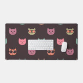 Kattenpatroon Bureaumat (Keyboard & Muis)