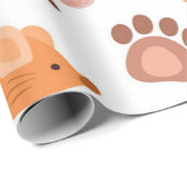 Kattenpatroon Cadeaupapier (Rol Hoek)