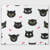 Kattenpatroon Cadeaupapier (Vlak)
