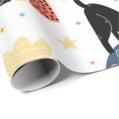 Kattenpatroon Cadeaupapier (Rol Hoek)