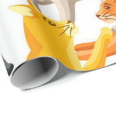 Kattenpatroon Cadeaupapier (Rol Hoek)