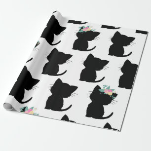 Kattenpatroon Cadeaupapier