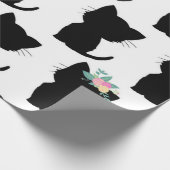 Kattenpatroon Cadeaupapier (Hoek)