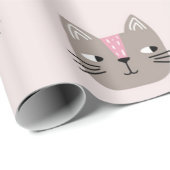 Kattenpatroon Cadeaupapier (Rol Hoek)